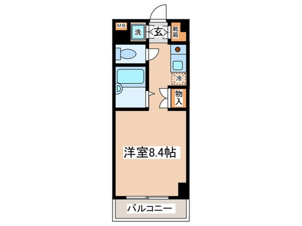 チェリ－パ－クの物件間取画像